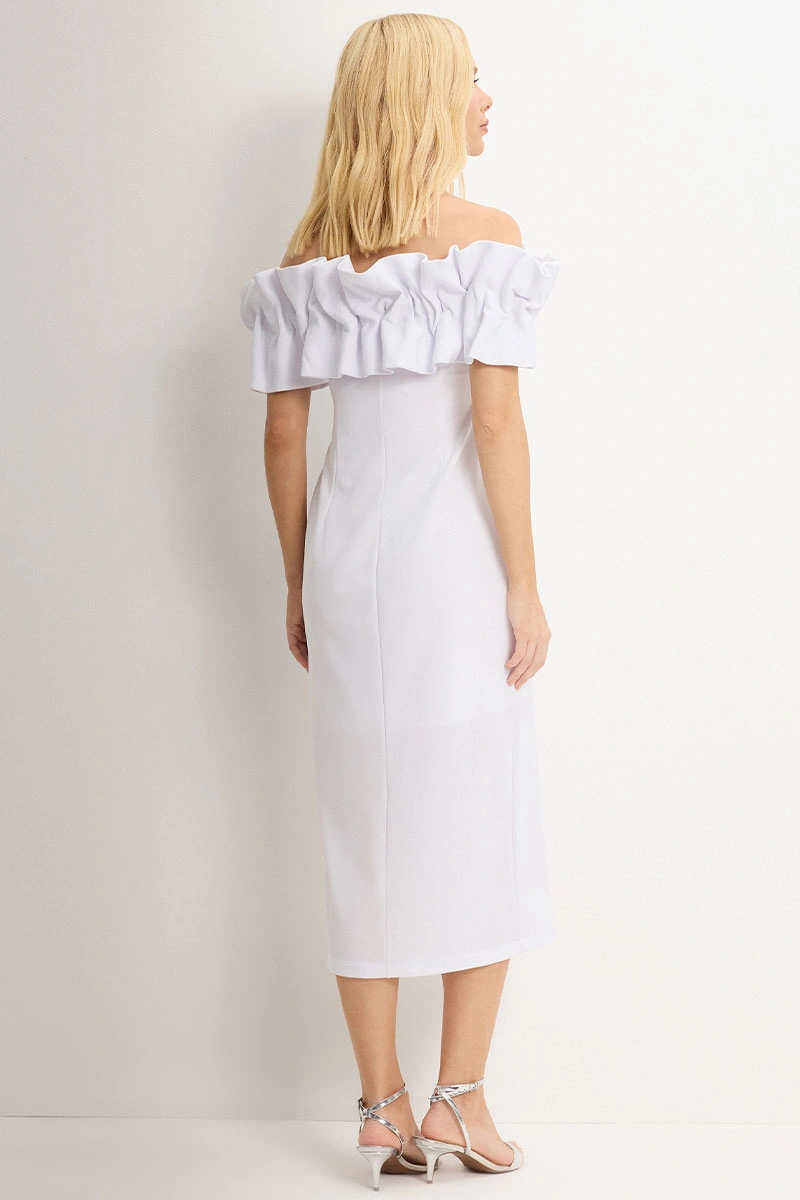 Miss Misses - Vestido Sabrina Branco - 54464005