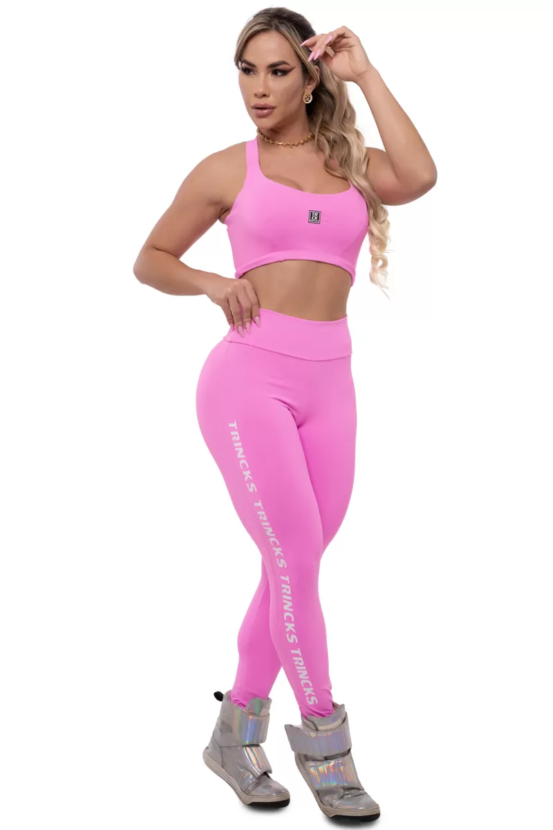 Trincks - Pink Basic Top and Leggings Set - 