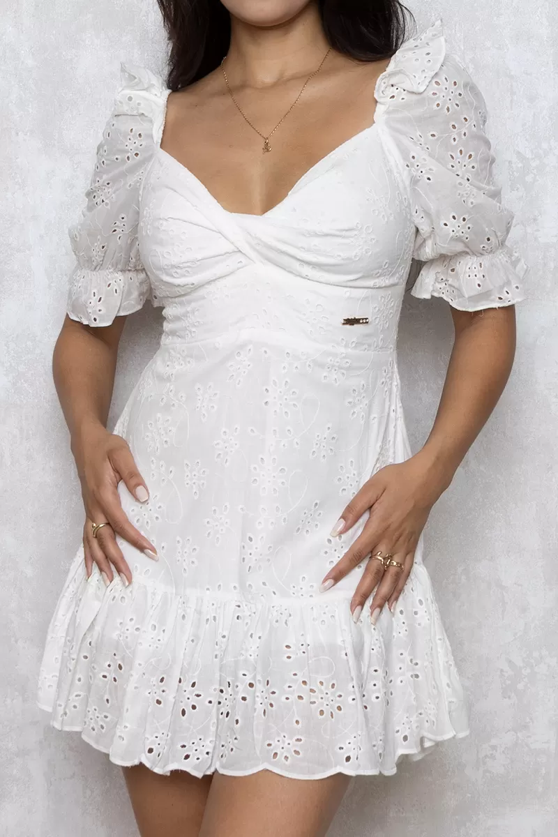 Oxigênio - Dress Oxygen workout wheeldo Alice Short Sleeve Offwhite - 21136250OFF Oxigênio - Dress Oxygen workout wheeldo Alice Short Sleeve Offwhite - 21136250OFF