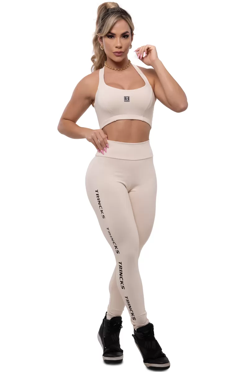 Trincks - Basic Off White Leggings and Top Set - 