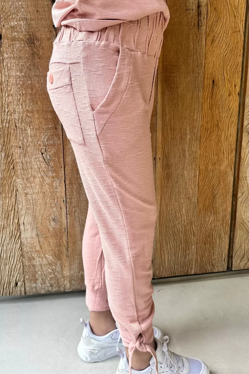 Hidrogênio - VILANE JOGGER PANTS WITH TIE ON THE LEG PINK - 18815021 Hidrogênio - VILANE JOGGER PANTS WITH TIE ON THE LEG PINK - 18815021