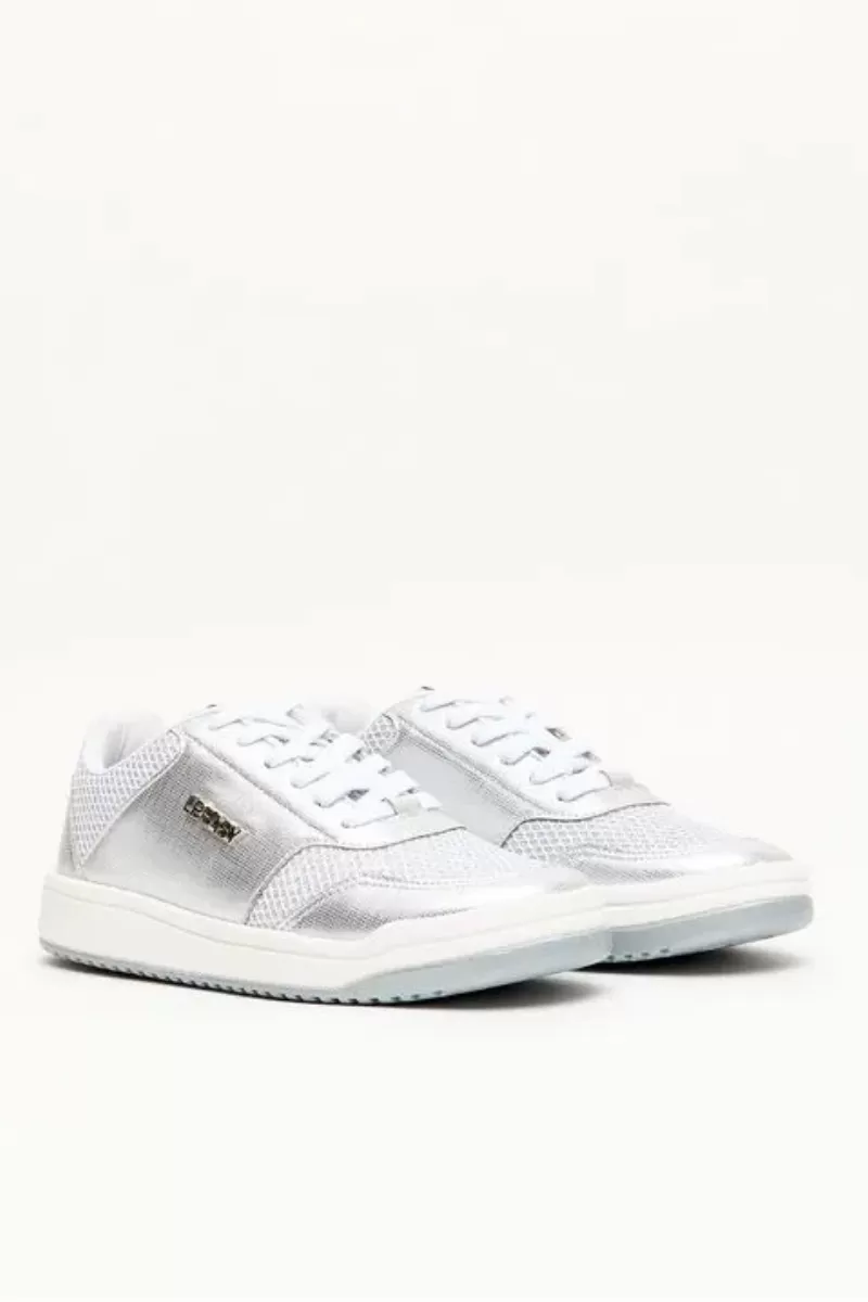 LANÇA PERFUME - Casual Tennis Shoes With Shine And Mesh Cutouts Launches Perfume - 1007