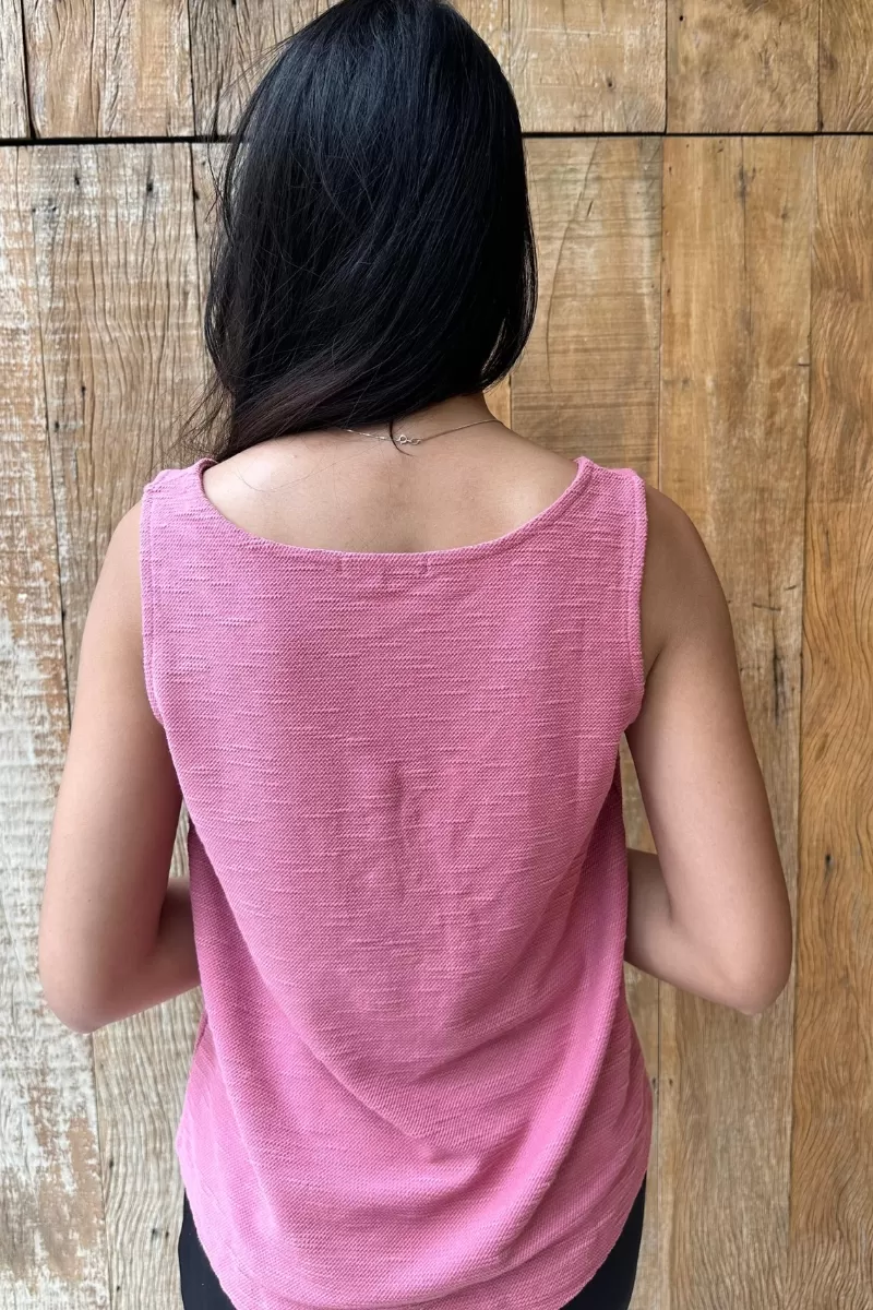 Hidrogênio - SWEATSHIRT TANK TOP WITH BUTTONS ON SPANISH NECKLINE - 18875401 Hidrogênio - SWEATSHIRT TANK TOP WITH BUTTONS ON SPANISH NECKLINE - 18875401