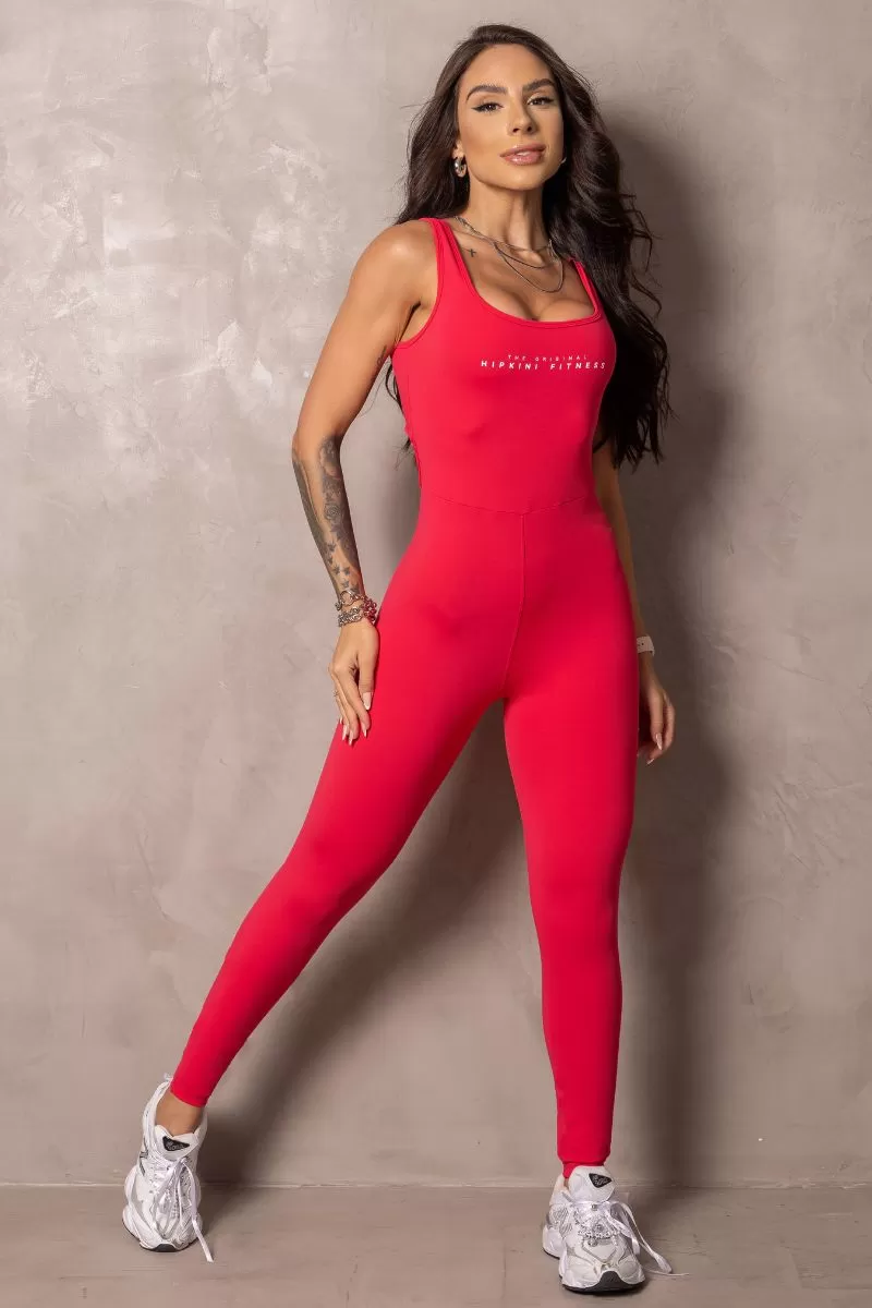 Hipkini - Stunning Magenta Jumpsuit with Silk - 33330898 Hipkini - Stunning Magenta Jumpsuit with Silk - 33330898