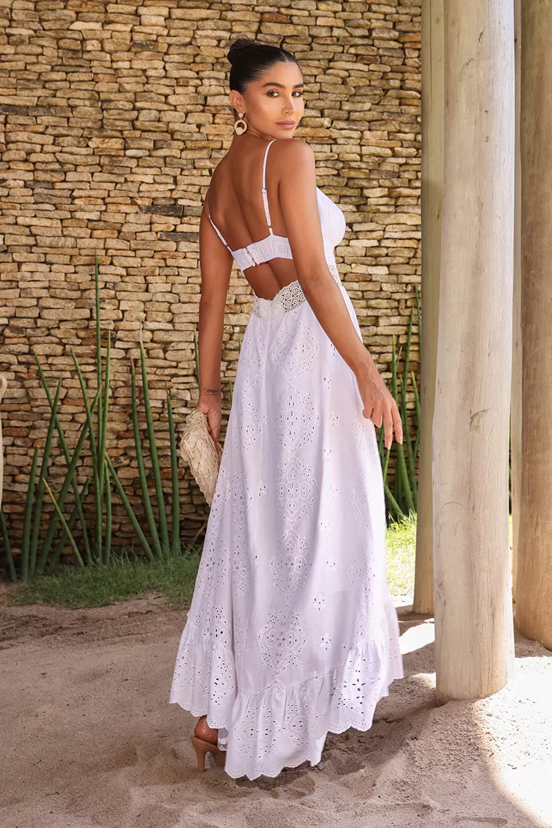 Dot Clothing - Dress Dot Clothing Lilian Mullet lace Off White - 2548OFF Dot Clothing - Dress Dot Clothing Lilian Mullet lace Off White - 2548OFF