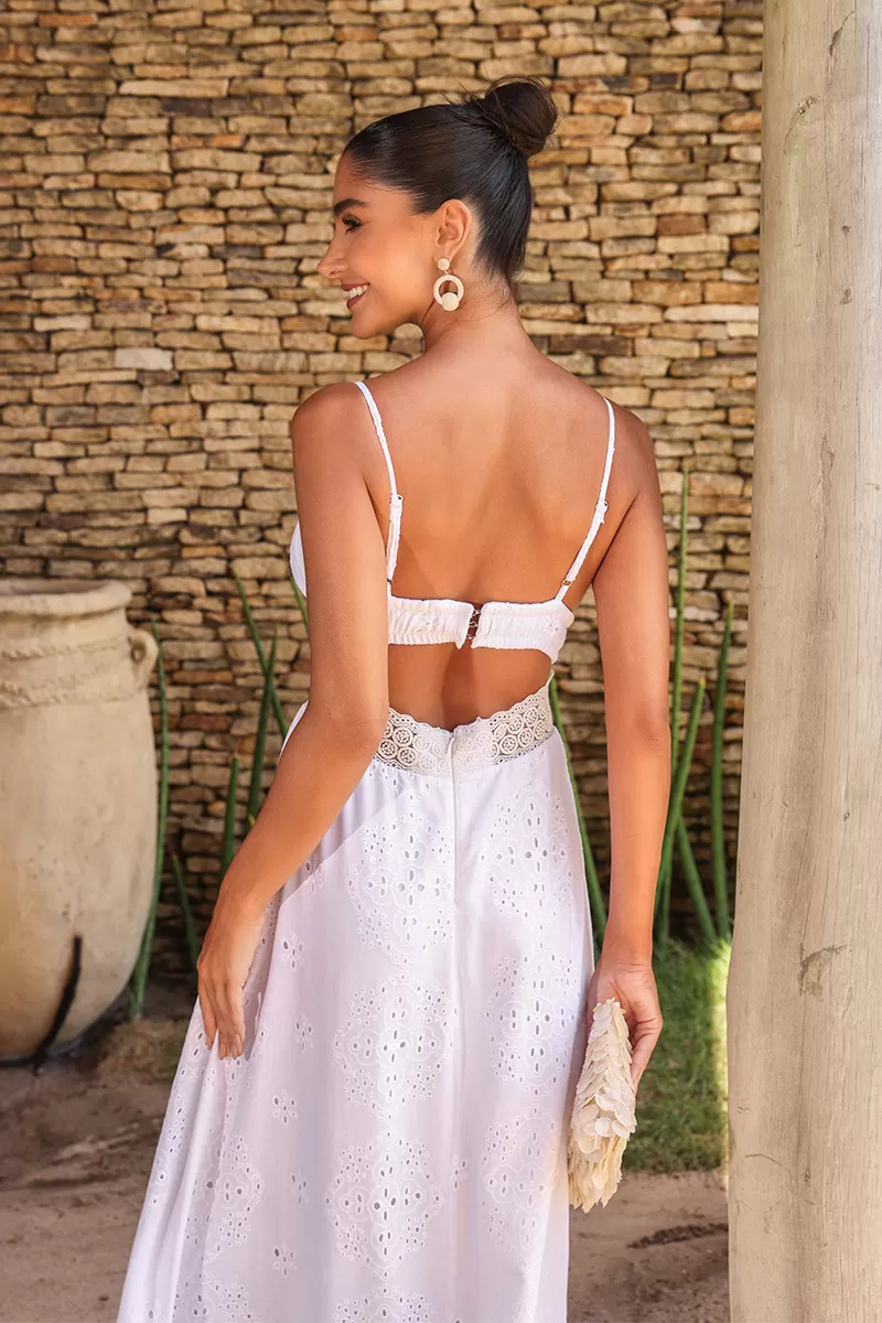 Dot Clothing - Dress Dot Clothing Lilian Mullet lace Off White - 2548OFF Dot Clothing - Dress Dot Clothing Lilian Mullet lace Off White - 2548OFF