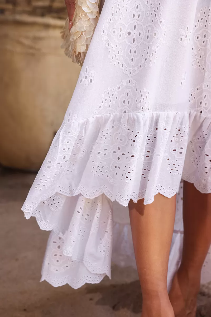 Dot Clothing - Dress Dot Clothing Lilian Mullet lace Off White - 2548OFF Dot Clothing - Dress Dot Clothing Lilian Mullet lace Off White - 2548OFF