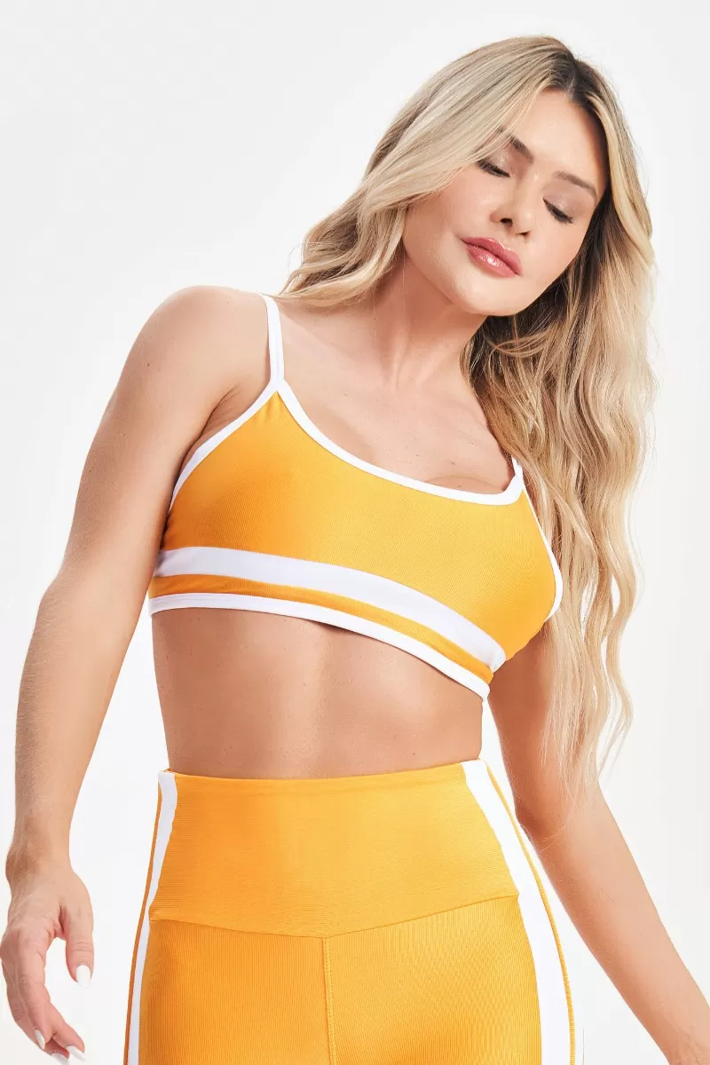 Lets Gym - Majestic Amber Top - 2709AB