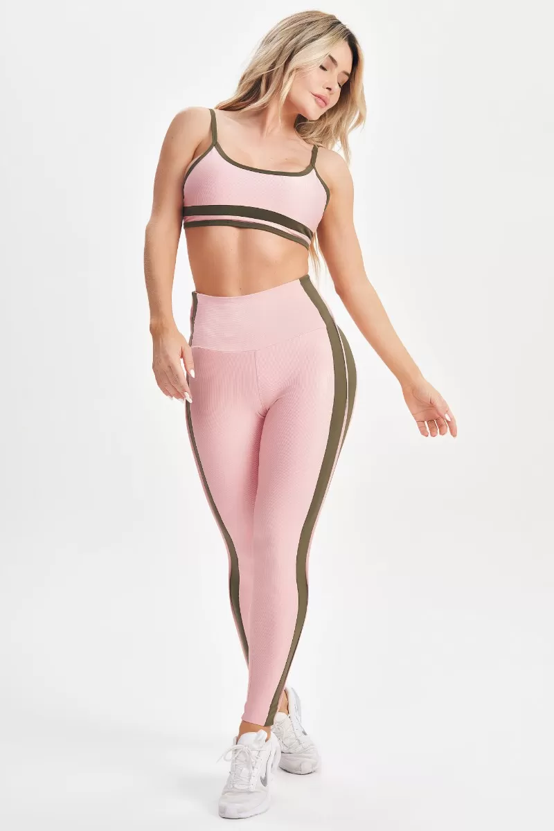 Lets Gym - Majestic Rose Leggings - 2710RS Lets Gym - Majestic Rose Leggings - 2710RS