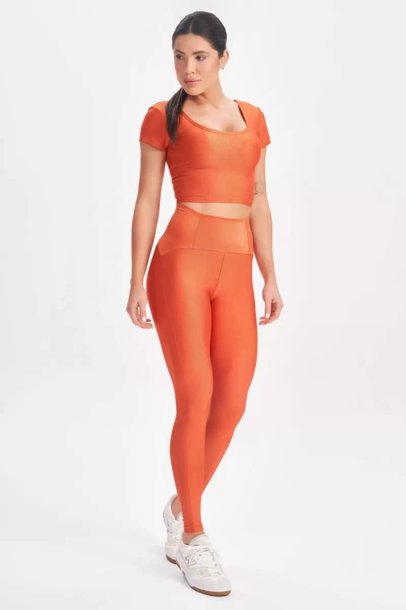 Lets Gym - Retro Glam Paprika Leggings - 2713PP Lets Gym - Retro Glam Paprika Leggings - 2713PP