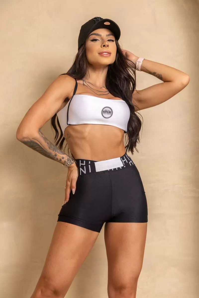 Hipkini - Top Stunning Branco com emborrachado - 33330877
