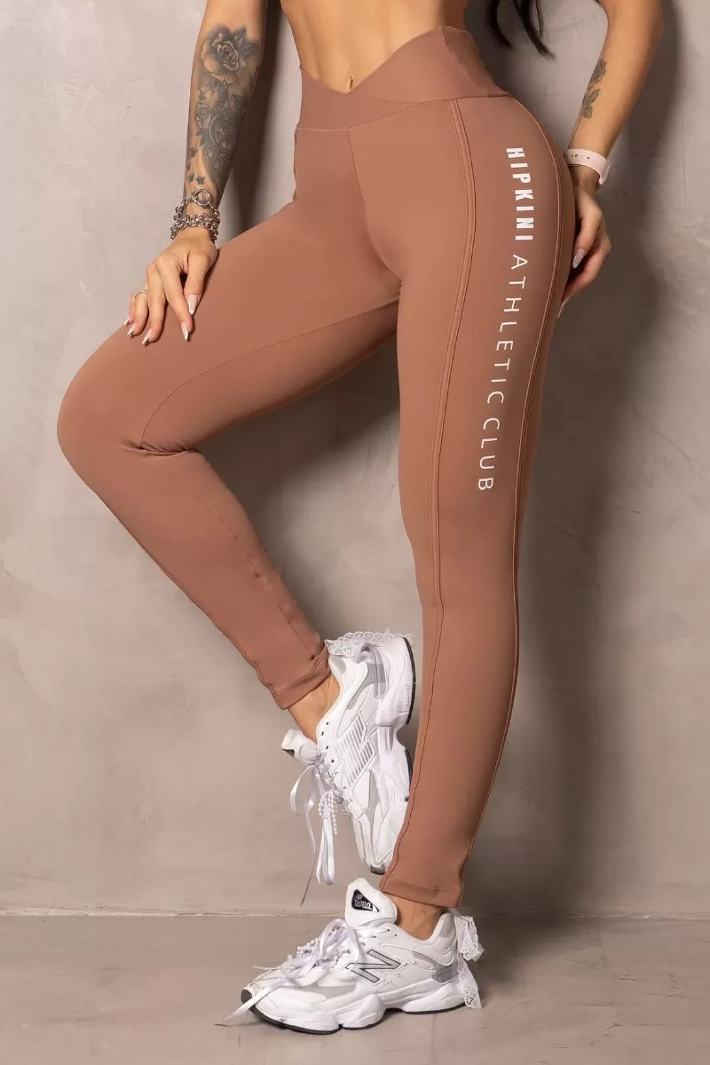 Hipkini - Stunning Caramel Wrap-Around Waist Leggings - 33330883