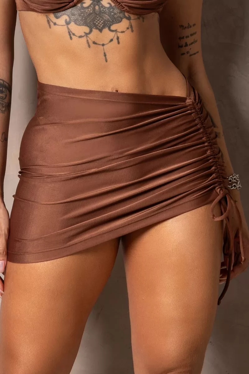 Hipkini - Stunning Brown Beach Skirt - 33330892