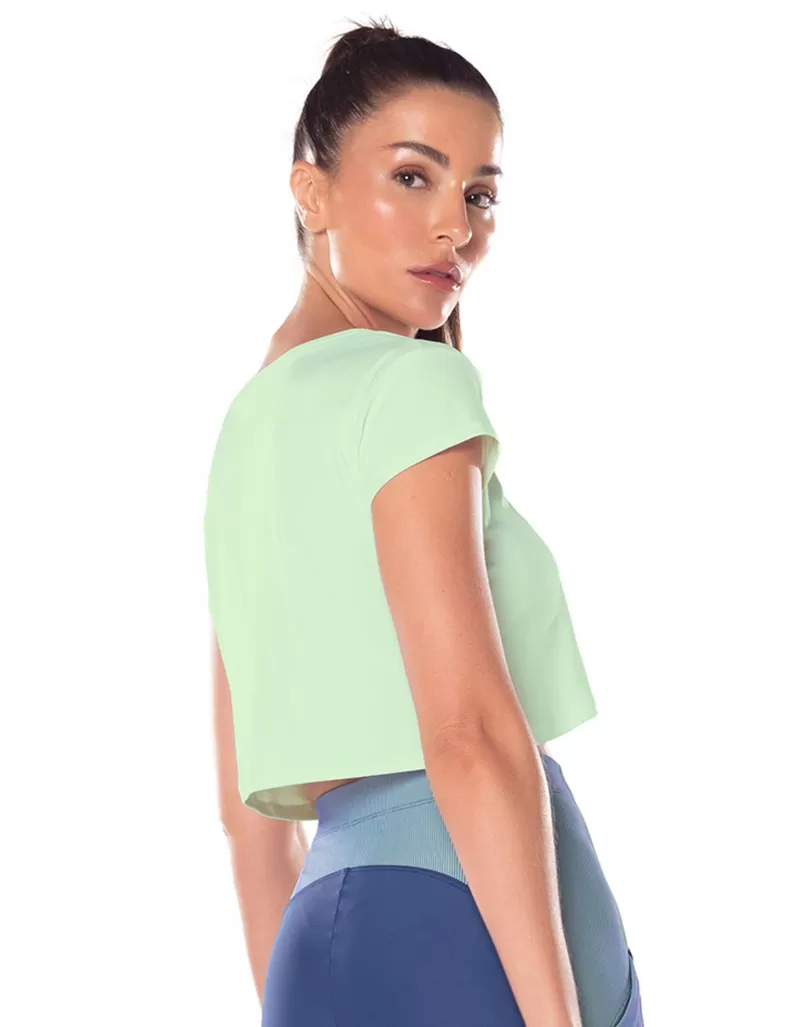 Vestem - Dry Fit Amber Mint Green Short Sleeve Shirt - BMC625.ESS.C0280