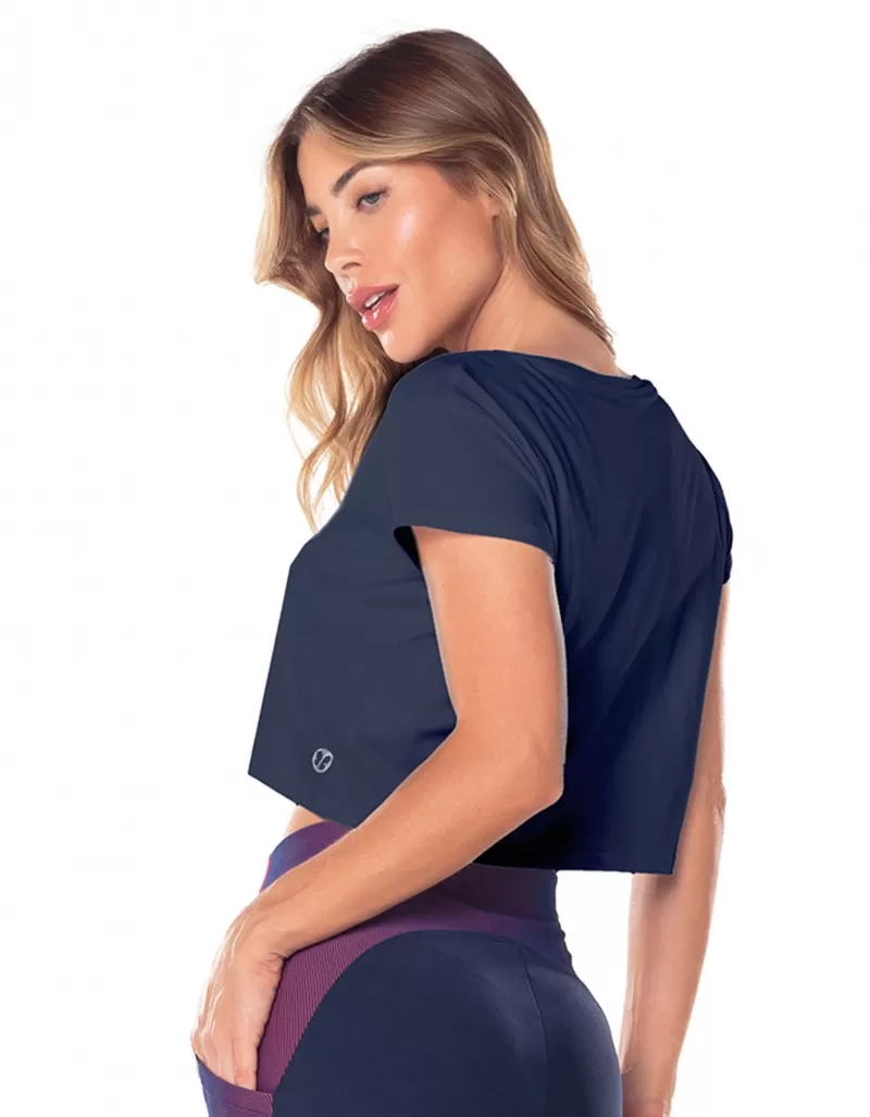 Vestem - Dry Fit Short Sleeve Shirt Amber Dark Navy - BMC625.ESS.C0173