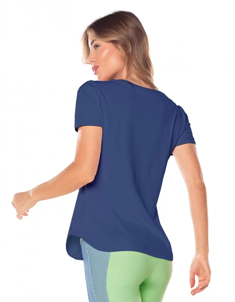 Vestem - Zadar Short Sleeve Dry Fit Shirt in Jeans Blue - BMC654.ESS.C0257