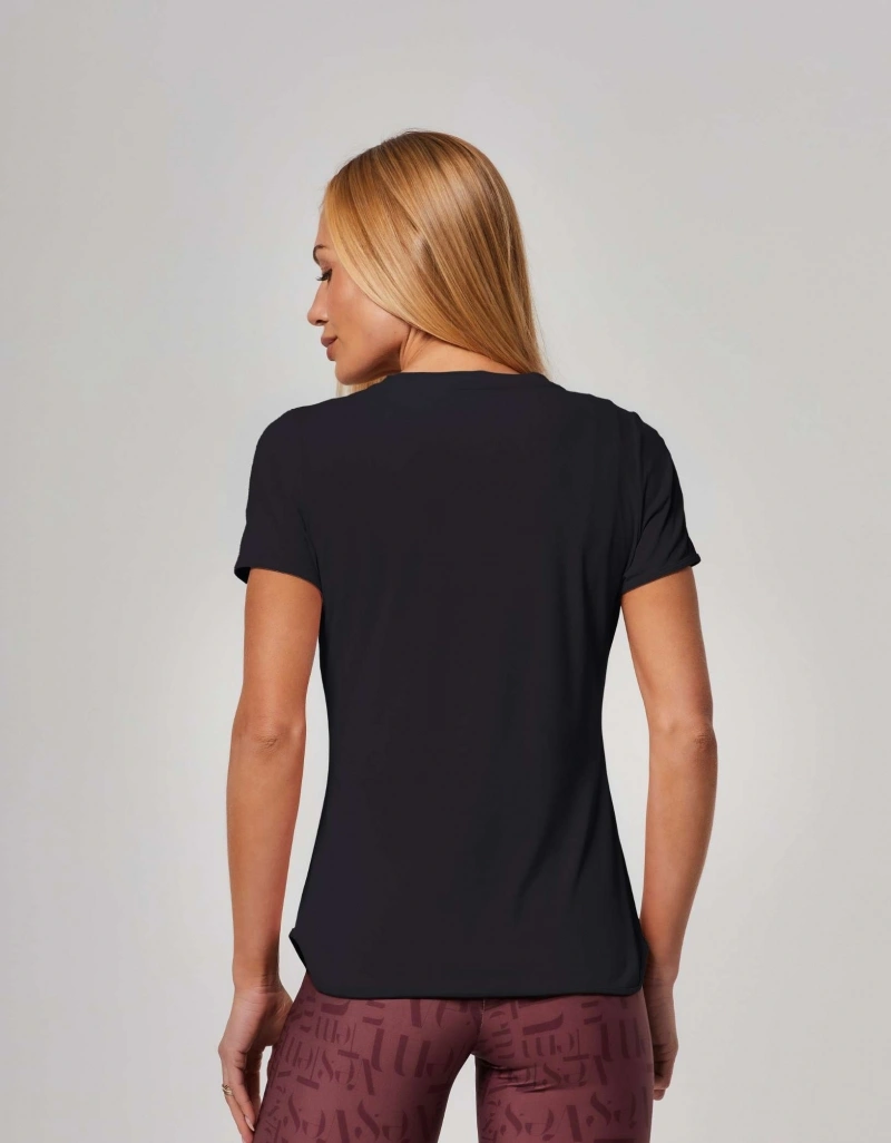 Vestem - Zadar Black Dry Fit Short Sleeve Shirt - BMC654.ESS.C0002