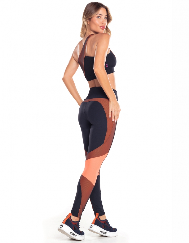 Vestem - Black Mare Cutout Leggings - FS1025.V25.C0002 Vestem - Black Mare Cutout Leggings - FS1025.V25.C0002
