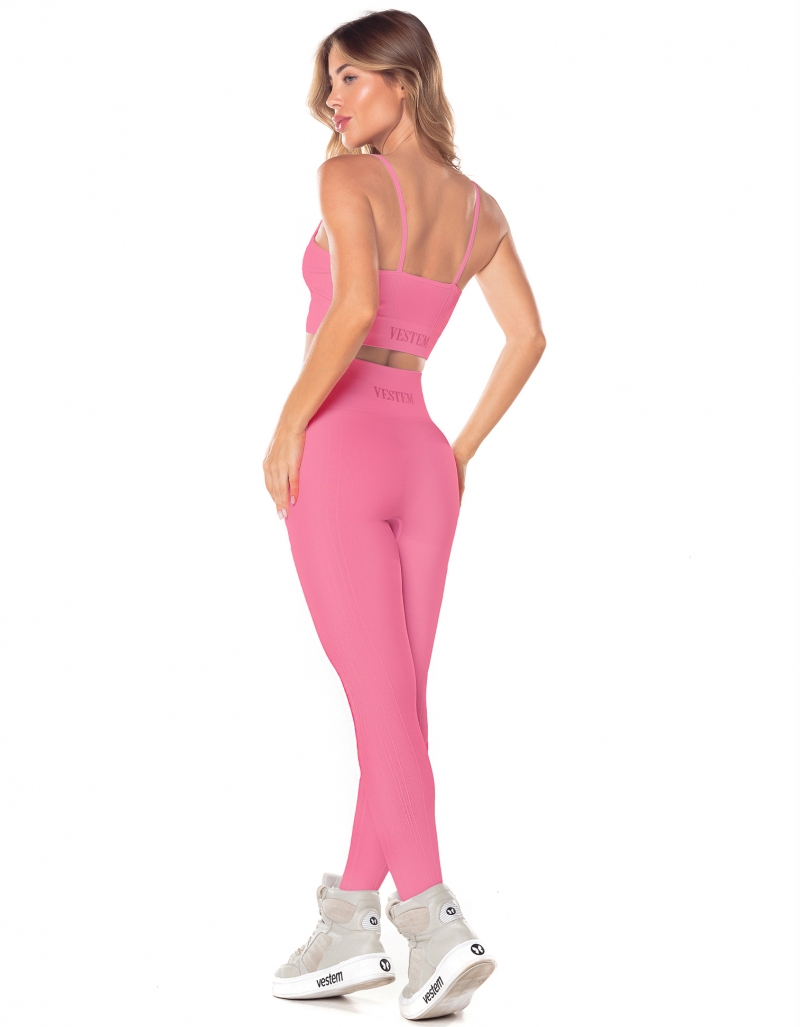Vestem - Beth pink Milkshake Seamless leggings - FS1399.V25.C0468 Vestem - Beth pink Milkshake Seamless leggings - FS1399.V25.C0468