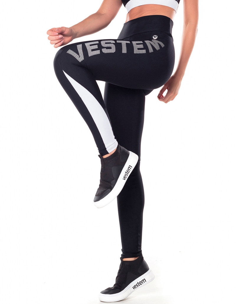 Vestem - Breeze Black Leggings with Pocket on the Waistband - FS1404.V25.C0002