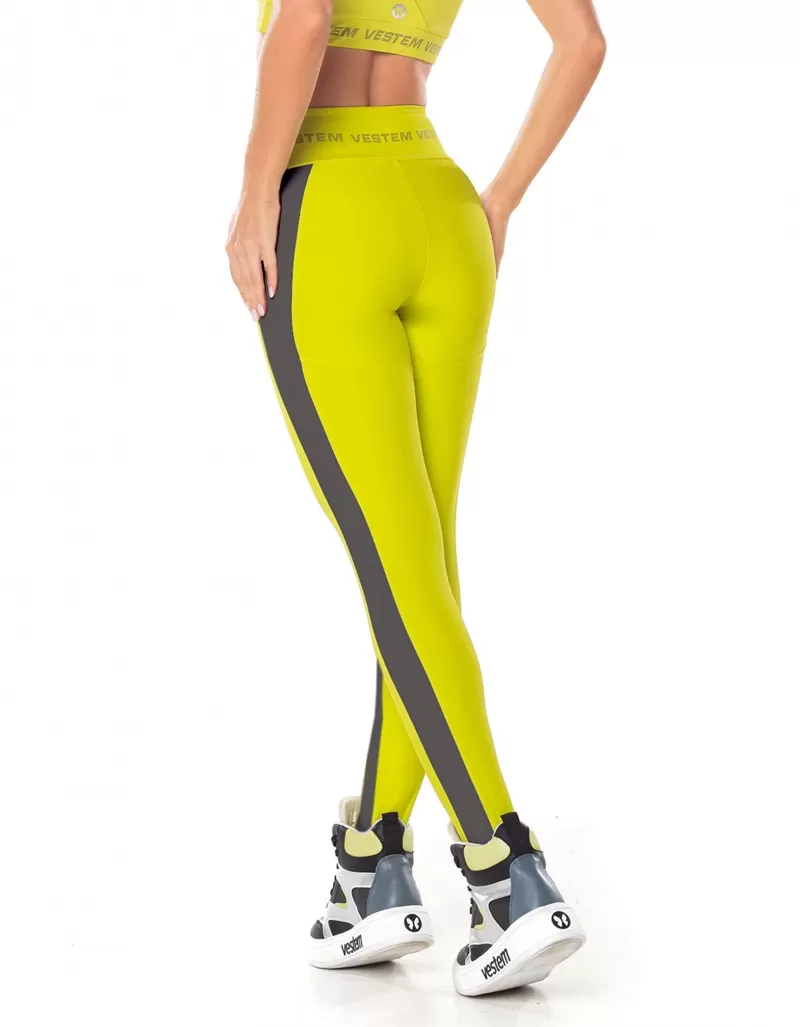 Vestem - Leggings with Rush Carambola cutouts - FS1439.V25.C0471