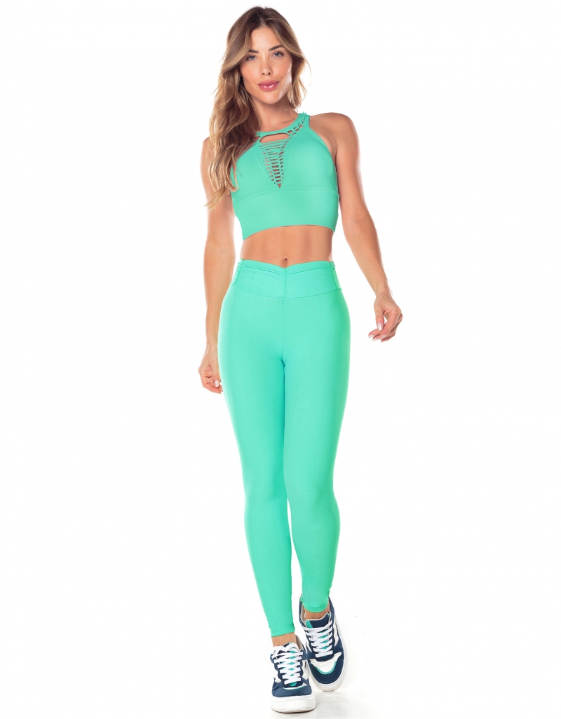 Vestem - Fact Green Atlantis leggings - FS626.ESS.C0302 Vestem - Fact Green Atlantis leggings - FS626.ESS.C0302