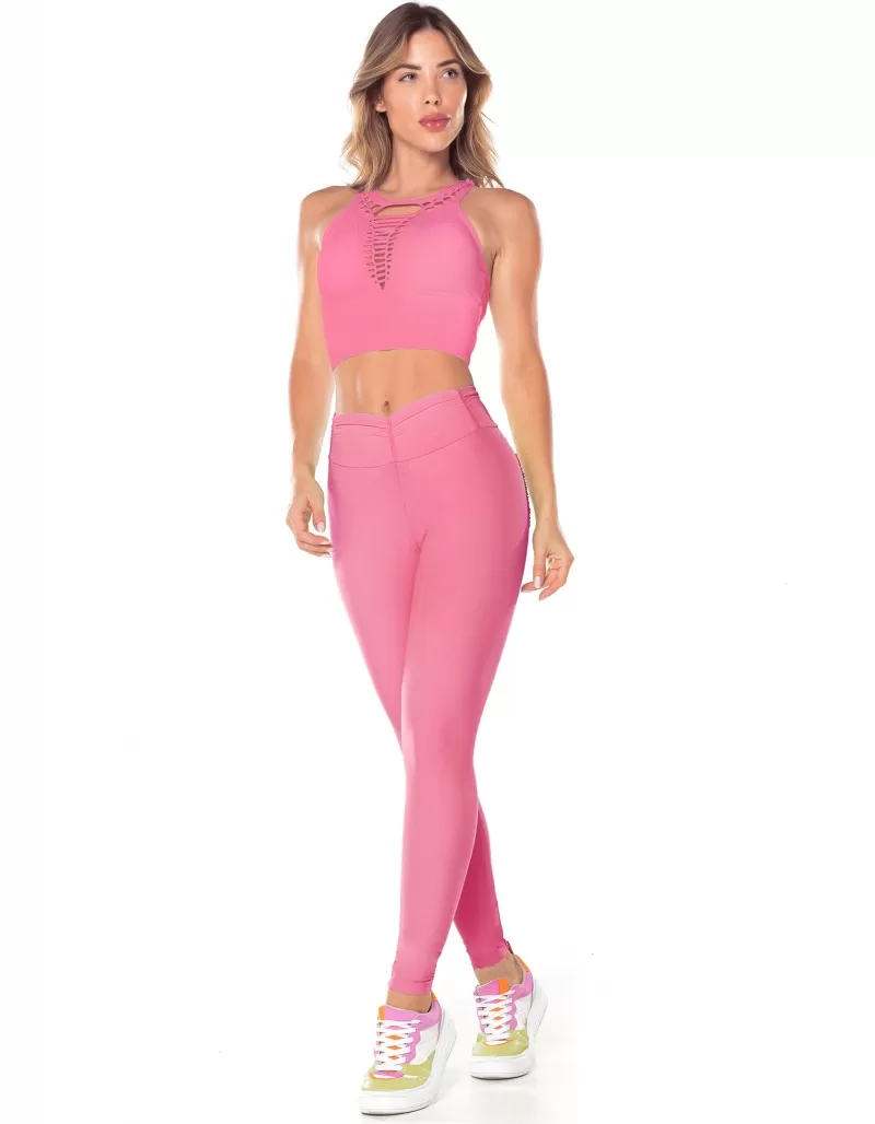 Vestem - Milkshake Fact Pink leggings - FS626.ESS.C0468