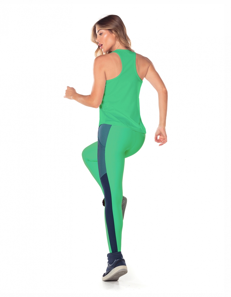 Vestem - Tank Shirt Roller Green Twist - REG760.ESS.C0449 Vestem - Tank Shirt Roller Green Twist - REG760.ESS.C0449