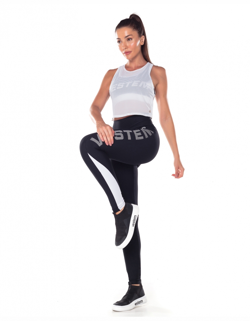 Vestem - Tank Shirt Cropped Breeze White - REG774.V25.C0001 Vestem - Tank Shirt Cropped Breeze White - REG774.V25.C0001