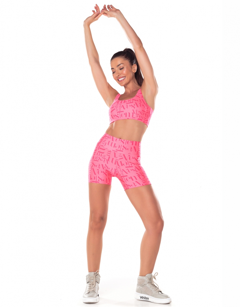 Vestem - Myst Vestem Pink Shorts - SH579.ESS.E1277.V25 Vestem - Myst Vestem Pink Shorts - SH579.ESS.E1277.V25