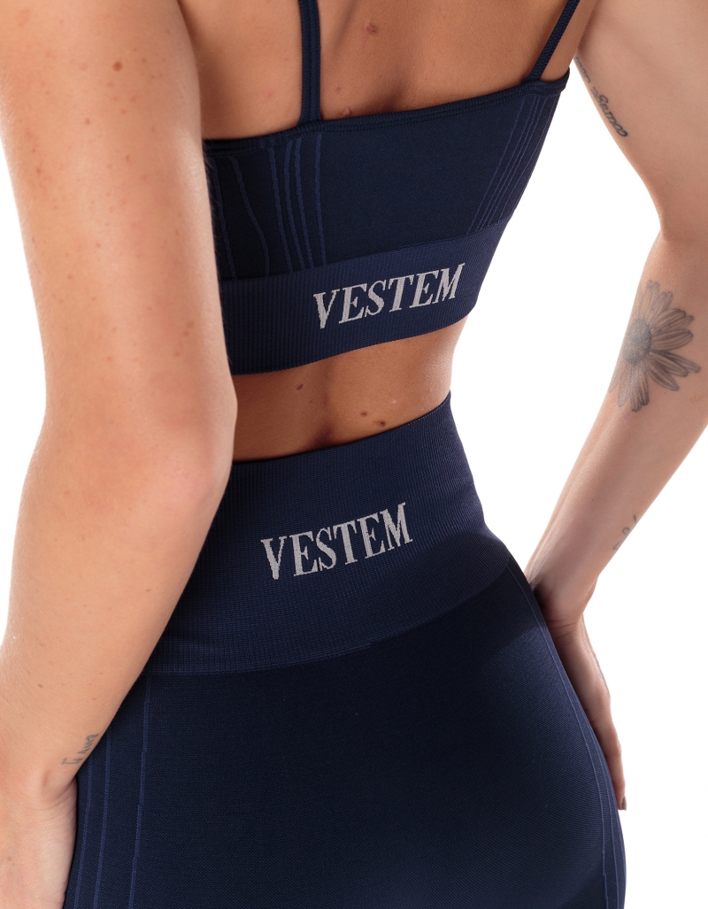 Vestem - Seamless Beth Shorts Navy Blue Dark - SH592.V25.C0173 Vestem - Seamless Beth Shorts Navy Blue Dark - SH592.V25.C0173