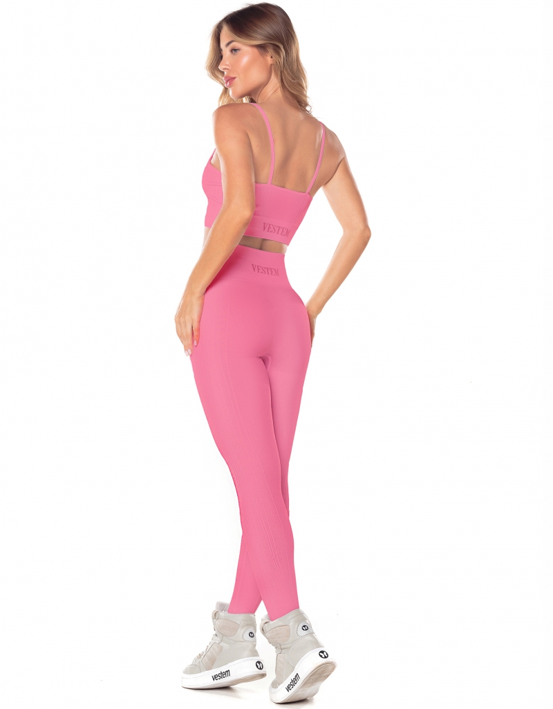 Vestem - Beth pink Milkshake Seamless Top - TOP1044.V25.C0468 Vestem - Beth pink Milkshake Seamless Top - TOP1044.V25.C0468