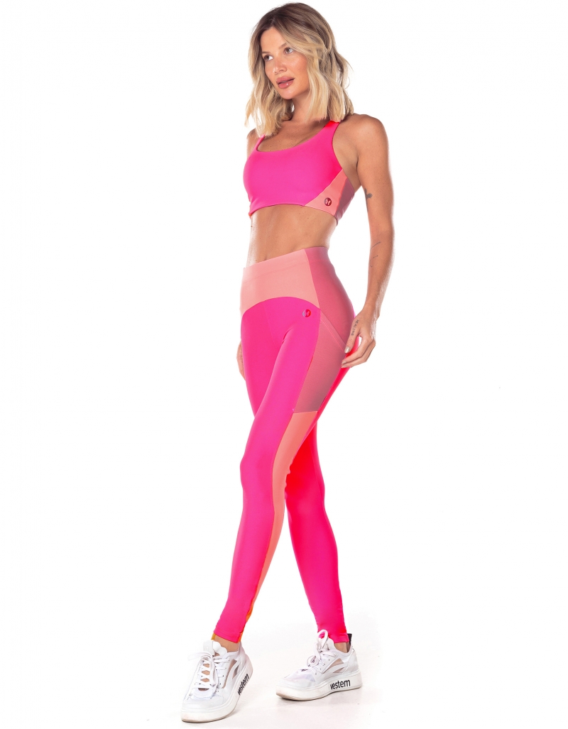 Vestem - Asymmetric Waves Pink Neon Top - TOP1055.V25.C0003 Vestem - Asymmetric Waves Pink Neon Top - TOP1055.V25.C0003