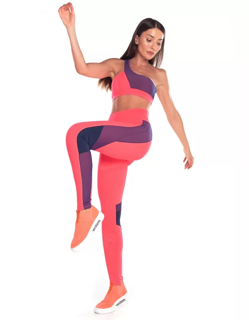 Vestem - Electra Pink Maré Single Shoulder Top - TOP1056.V25.C0428