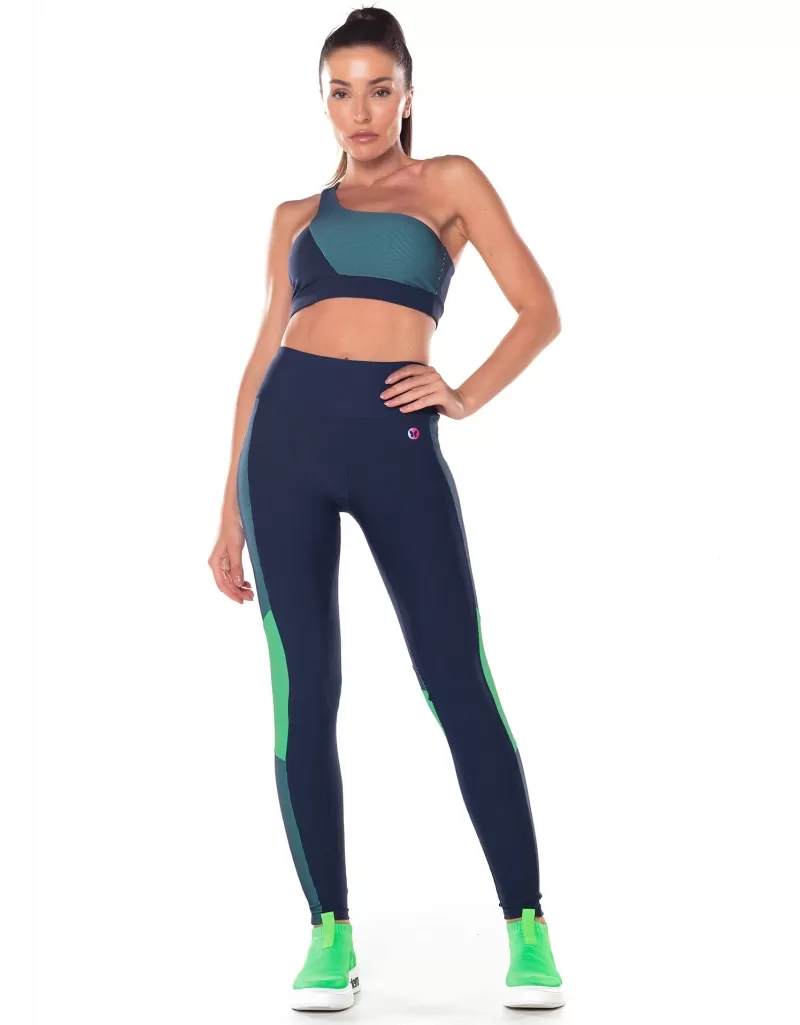 Vestem - Dark Navy Tide One Shoulder Top - TOP1056.V25.C0173