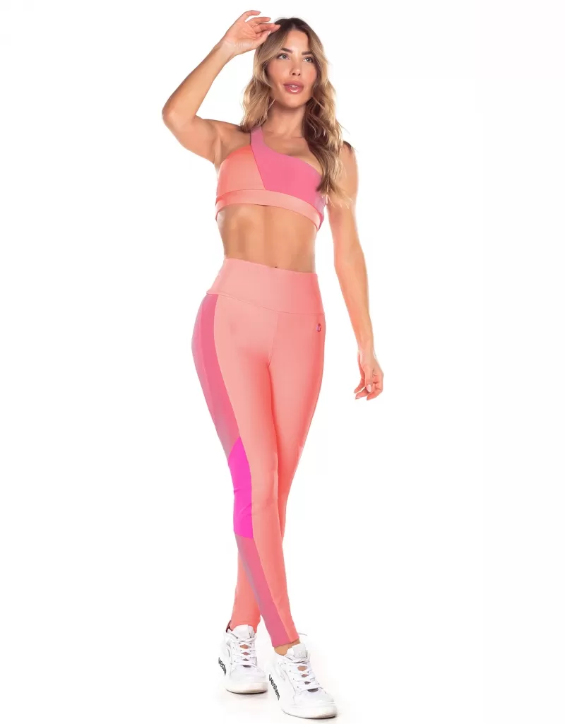 Vestem - Orange Tide Zig Zag One Shoulder Top - TOP1056.V25.C0247