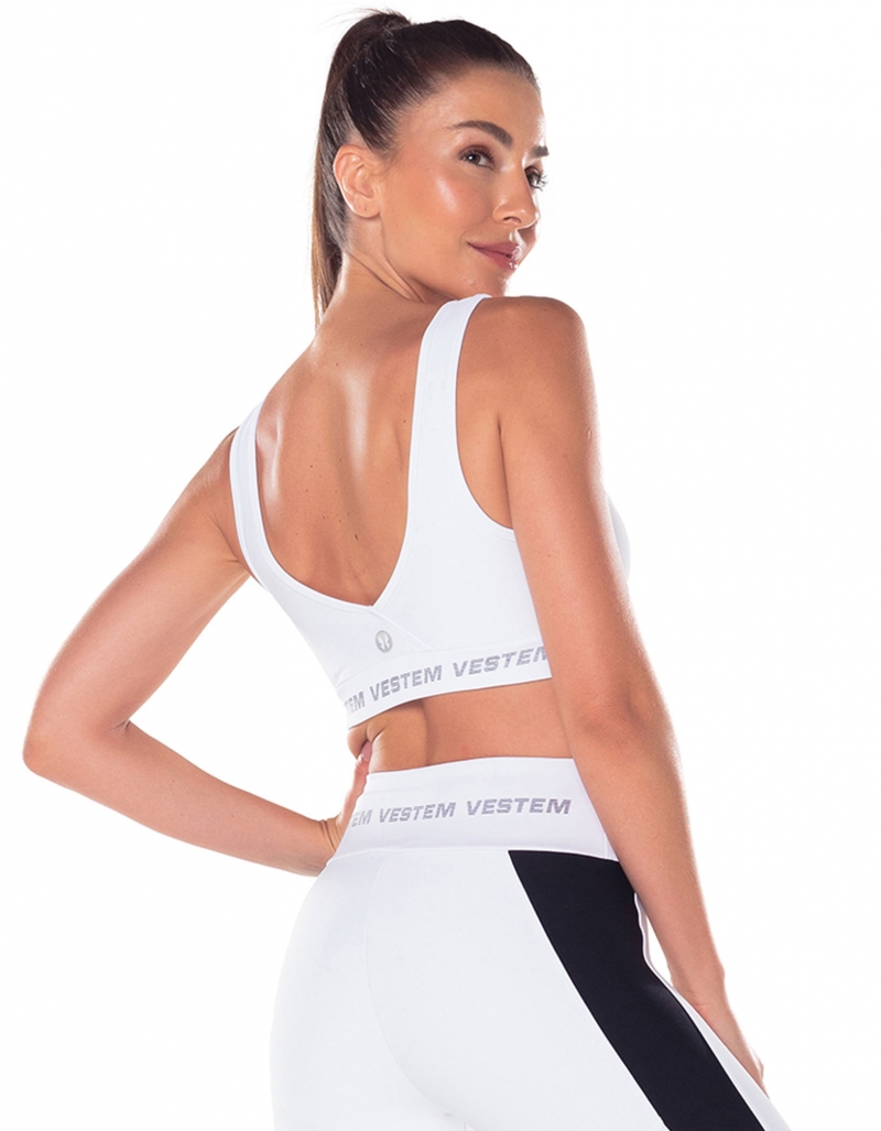 Vestem - Rush White Wrap Top - TOP1082.V25.C0001 Vestem - Rush White Wrap Top - TOP1082.V25.C0001