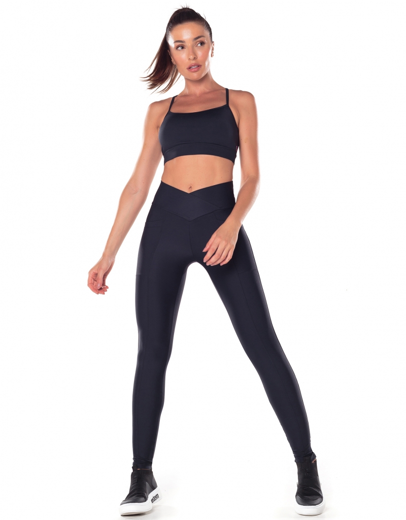 Vestem - Aria Black Cross Back Top - TOP1088.V25.C0002 Vestem - Aria Black Cross Back Top - TOP1088.V25.C0002