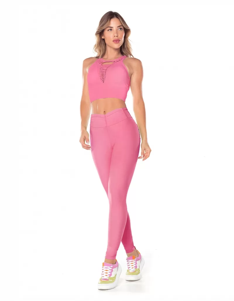 Vestem - Top Laser Skeleton Pink Milkshake - TOP132.ESS.C0468