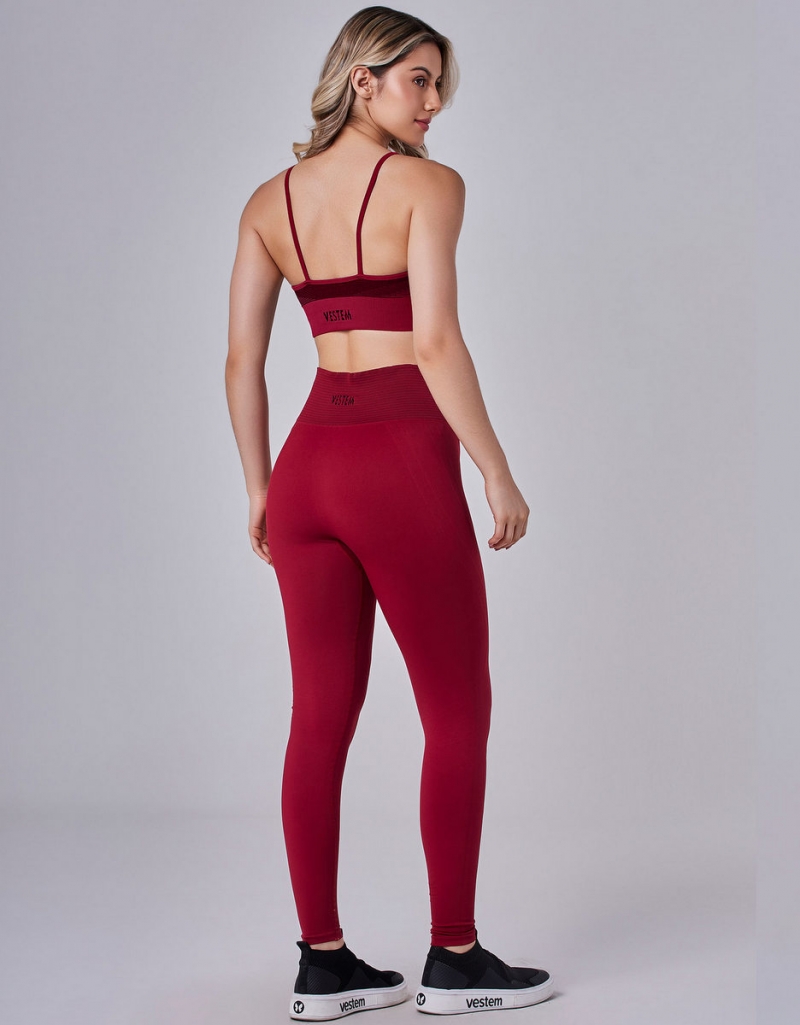 Vestem - Rita Red Sensuale Leggings - FS1397.CP.C0511 Vestem - Rita Red Sensuale Leggings - FS1397.CP.C0511