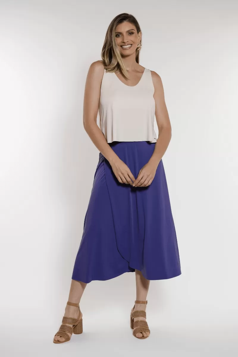 Trilha Verão - Tank Shirt Cropped Regina Free - R8340