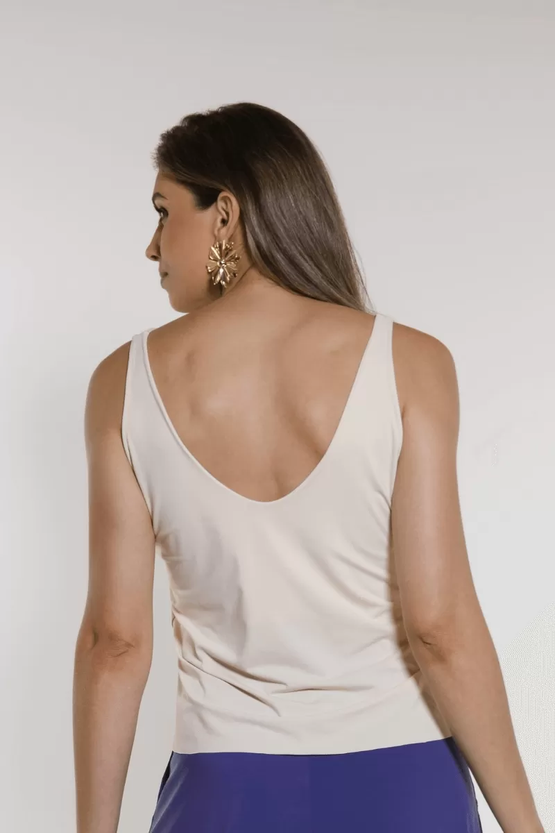 Trilha Verão - Tank Shirt Cropped Regina Free - R8340