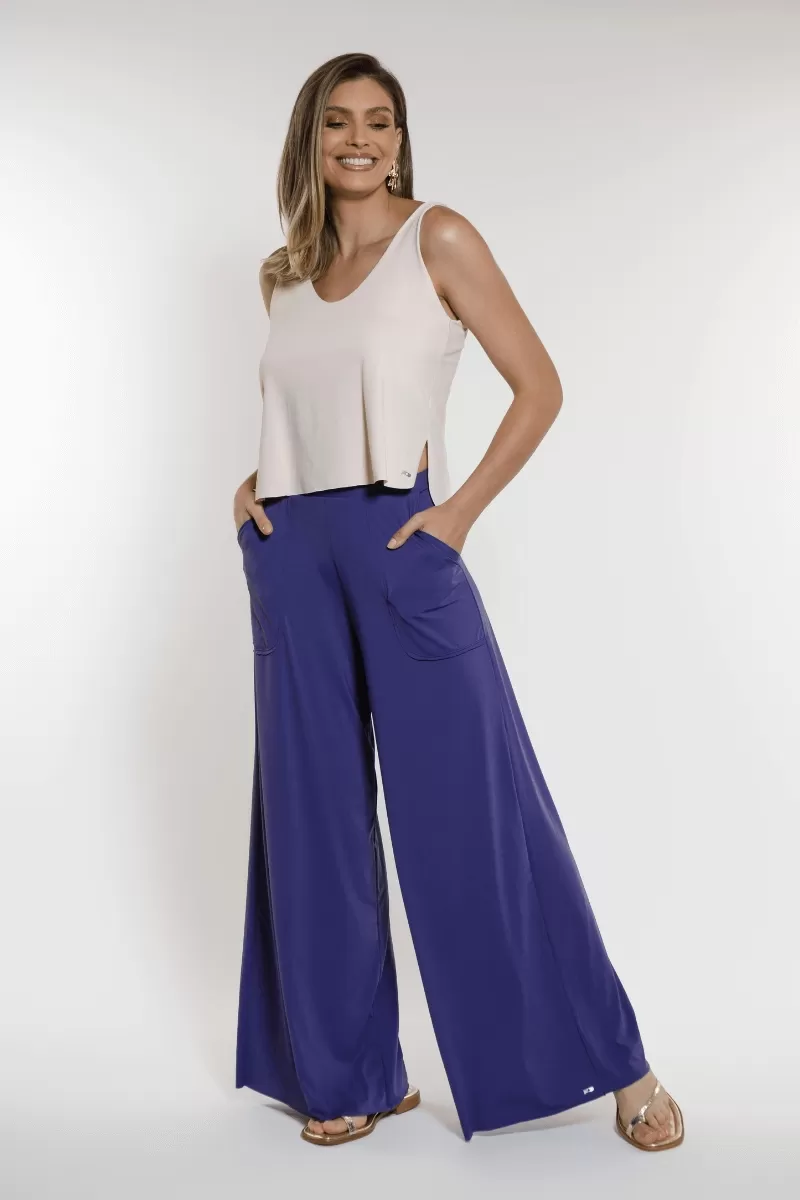 Trilha Verão - Tank Shirt Cropped Regina Free - R8340