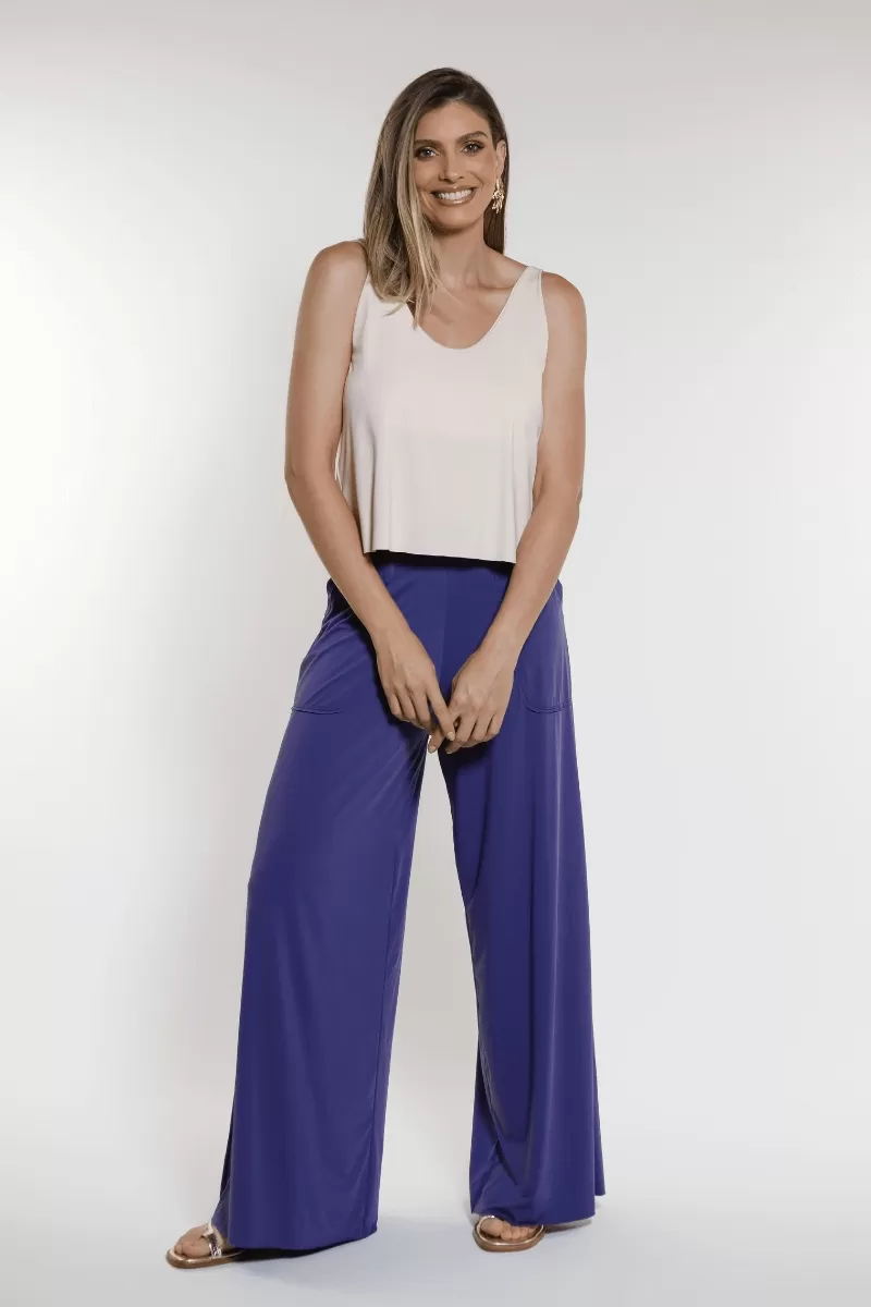 Trilha Verão - Tank Shirt Cropped Regina Free - R8340