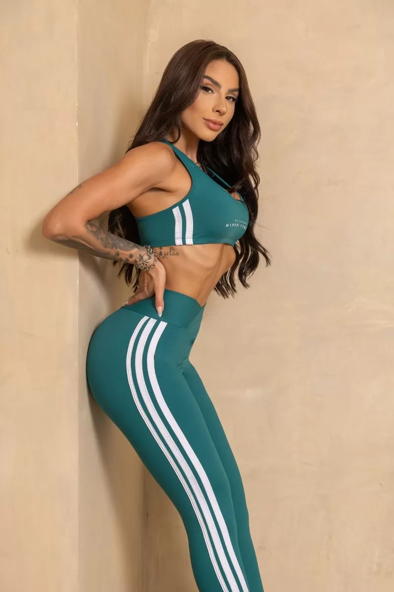 Hipkini - Stunning Green Cross Strap Top - 33330907 Hipkini - Stunning Green Cross Strap Top - 33330907