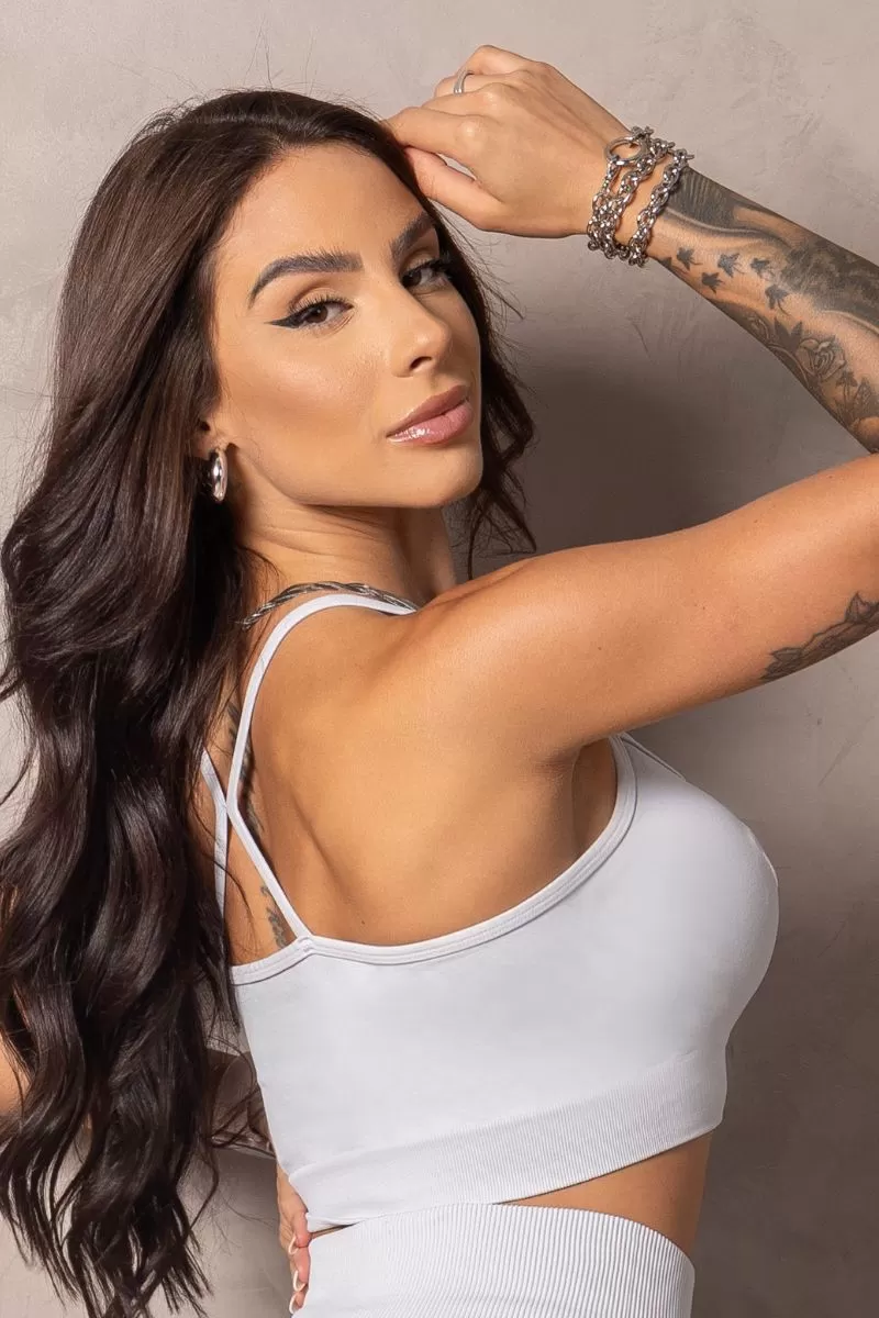 Hipkini - Stunning Seamless Top Grey - 33331058