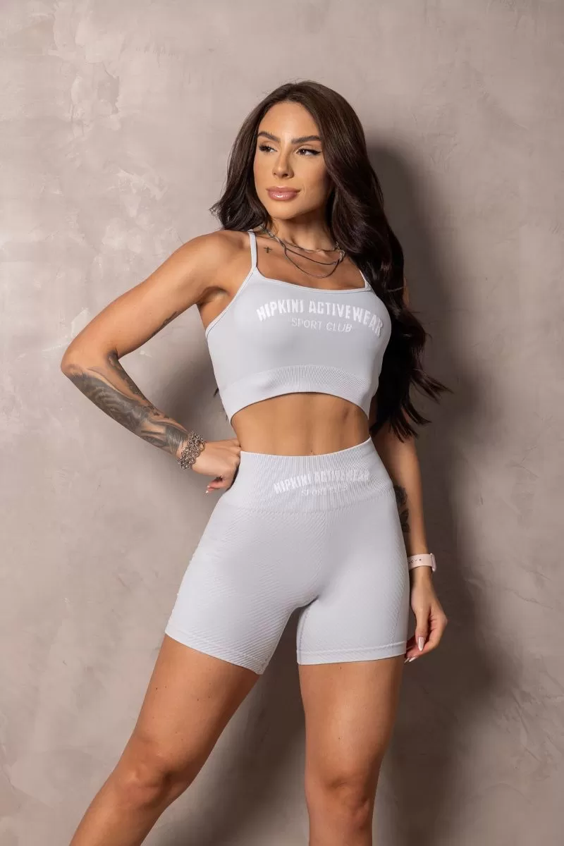 Hipkini - Stunning Seamless Gray Shorts - 33331060