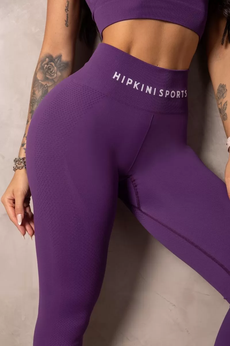 Hipkini - Stunning Seamless Grape Leggings - 33331072
