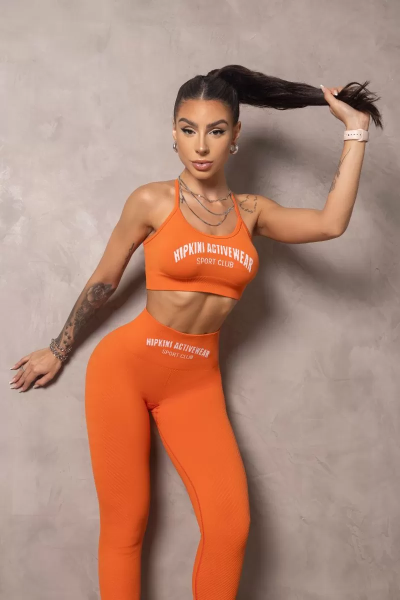 Hipkini - Stunning Seamless Orange Legging - 33331065 Hipkini - Stunning Seamless Orange Legging - 33331065
