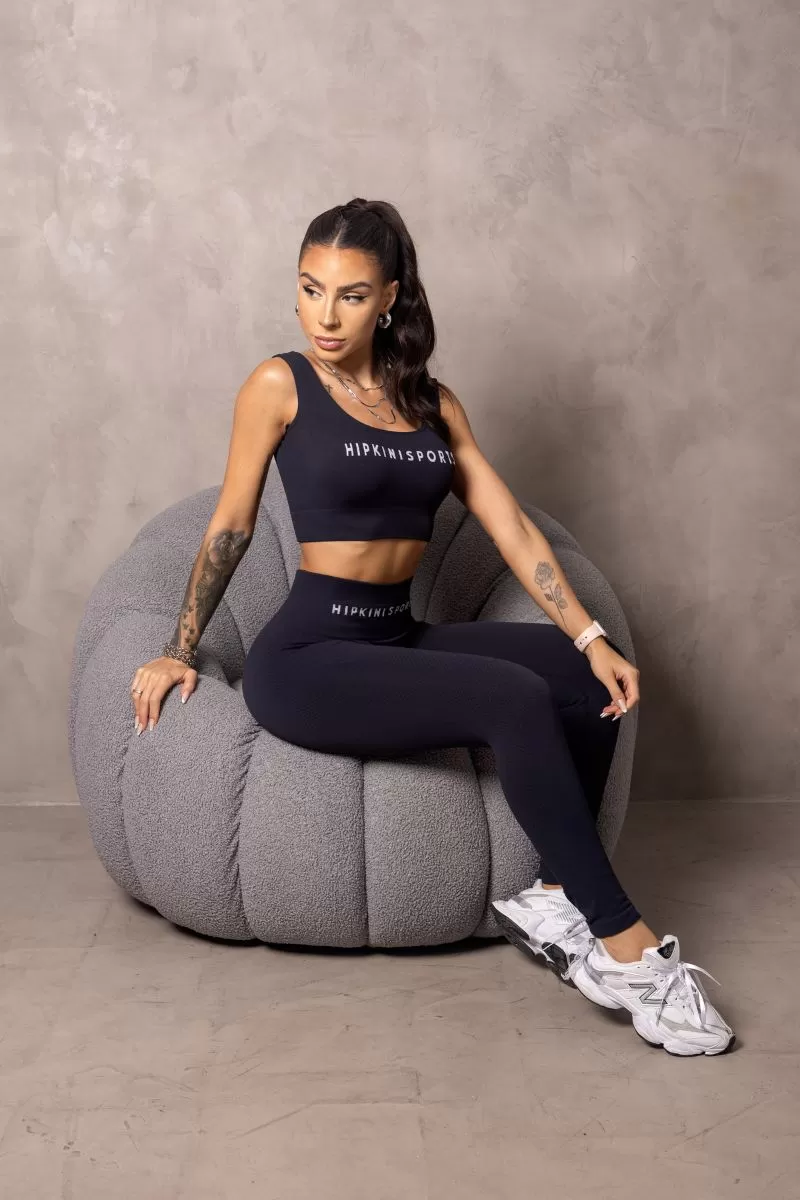 Hipkini - Stunning Seamless Black Top - 33331067